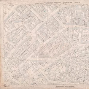 Ordnance Survey Map, Sheffield, Edward Street / Netherthorpe area, 1889 (Yorkshire sheet 294. 7. 15)