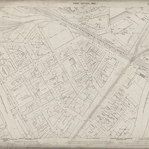 Ordnance Survey Map, The Wicker / Spital Hill, Sheffield, 1889 (Yorkshire sheet 294. 8. 7)