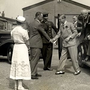 Painted Fabrics - Edward, Prince of Wales visit, 1935