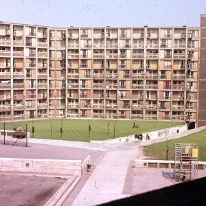 Park Hill Flats, Sheffield, Yorkshire, 1962
