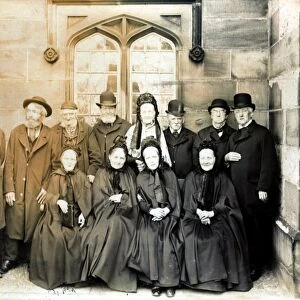Pensioners Shrewsbury Hospital, Norfolk Road, Sheffield, Yorkshire, c. 1890s
