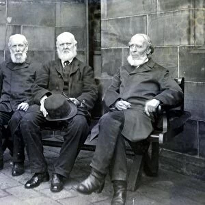 Pensioners, Shrewsbury Hospital, Norfolk Road, Sheffield, c. 1890