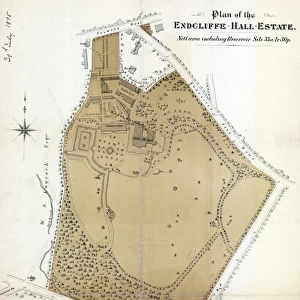 Plan of the Endcliffe Hall estate, 1895