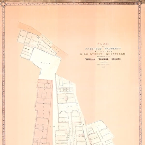 Plan of Freehold Property situate in High Street belonging to William Younge, 1847