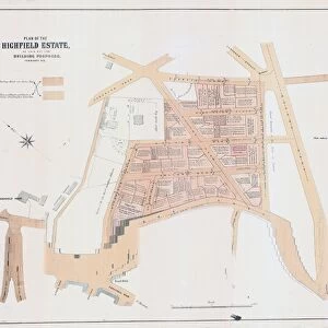 Plan of the Highfield Estate as laid out for Building Purposes, 1873