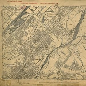 Plan of lands at Grimesthorpe by The Sheffield Gas Company, 1928