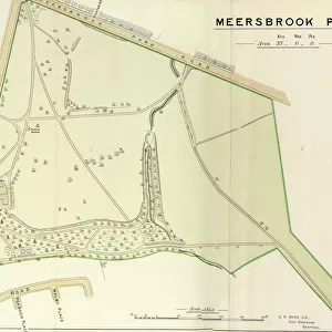 Plan of Meersbrook Park, 1897