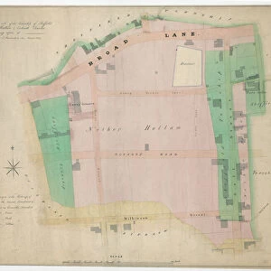 Plan of part of the west side of the township of Sheffield, 1829