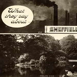 What they say about Sheffield and what its really like! Sheffield, Yorkshire, c. 1910