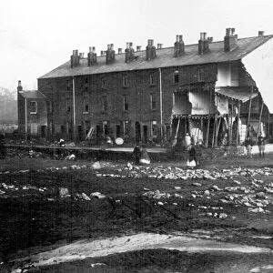 Sheffield Flood, Remains of Brick Row, Holme Lane, Hillsborough, , 1864