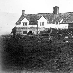 Sheffield Flood, Ruins of Farm at Owlerton, , 1864