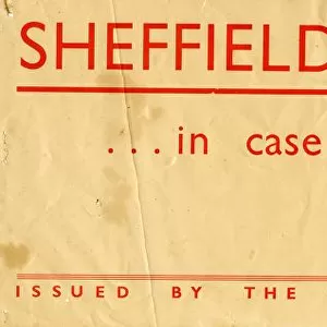 Sheffield Invasion Committee: Sheffield must be ready... in case of invasion - Don t Panic