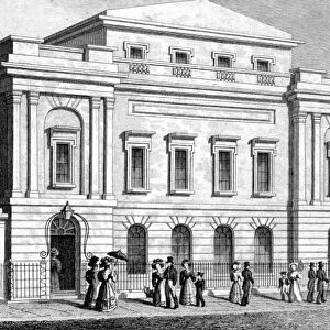 Sheffield Music Hall, Surrey Street, 1830