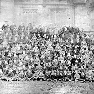 Sheffield Royal Grammar School pupils, Sheffield, 1897