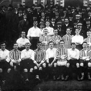 Sheffield Wednesday F. C. Team Photograph v Glasgow, 1900