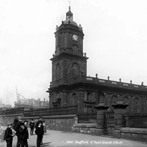 St. Pauls Church, Pinstone Street, Sheffield, c. 1900