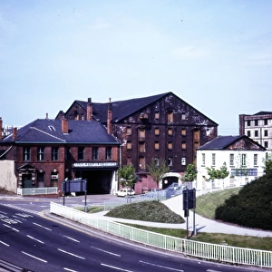 Terminal and Straddle Warehouse, Canal Basin, Sheffield, 1977