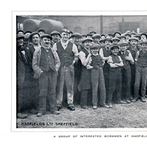 Visit of the Empire Parliamentary Association to the East Hecla Works of Hadfields Ltd. 1916