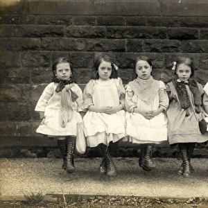 Whiteley Wood Open Air School, Cottage Lane, girls, c. 1910