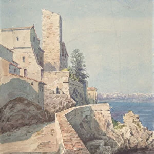 Antibes, 1882. Creator: Henry Victor Burgy