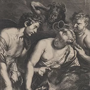 Atalanta and Meleager, 1618-84. Creator: Cornelis Bloemaert