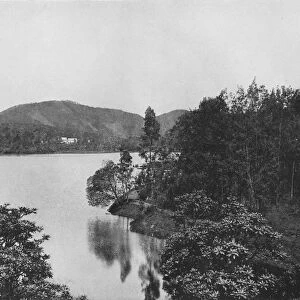 A Corner of Nuwara Eliya Lake, c1890, (1910). Artist: Alfred William Amandus Plate