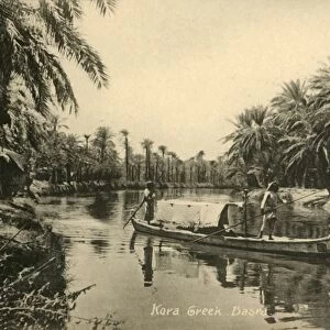 Kora Creek, Basra, c1918-c1939. Creator: Unknown