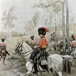 Officer of Hussars, 1889