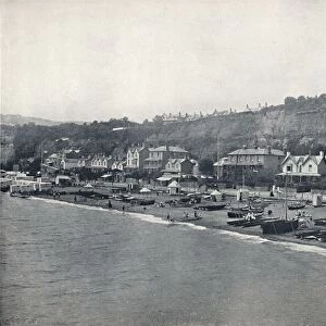 Shanklin - View of the Beach and the Heights, 1895