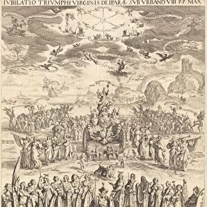 The Triumph of the Virgin, 1625. Creator: Jacques Callot