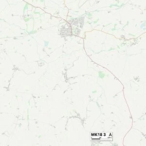 Aylesbury Vale MK18 3 Map