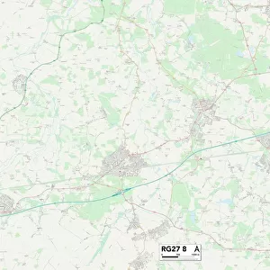 Hampshire RG27 8 Map