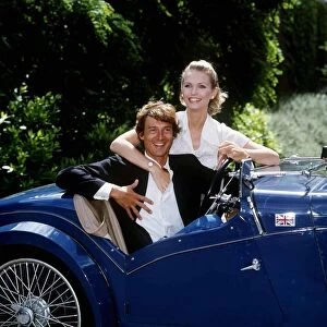 Fiona Fullerton actress with Nigel Havers in the television programme The Charmer