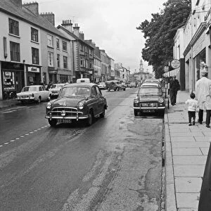 The main shopping throughfare in Coleraine. Circa 1966