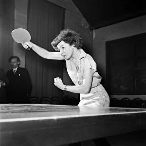 Table Tennis Contest. August 1953 D461-013