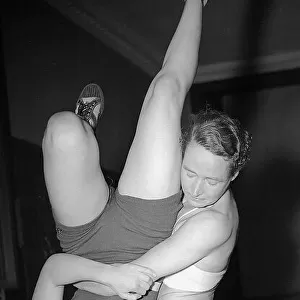 Women Wrestling in 1941