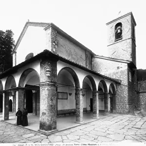 The Main Church or Basilica, inside La Verna Sanctuary