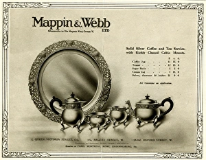 Advertisement for Mappin and Webb Ltd from Illustrated London News, 4 Nov 1916 Advertisement for Mappin and Webb Ltd from Illustrated London News, 4 Nov 1916