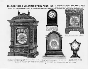 Advertisement for Sheffield Goldsmiths Company Ltd, 11 Fargate and Chapel Walk, 1907 Advertisement for Sheffield Goldsmiths Company Ltd, 11 Fargate and Chapel Walk, 1907