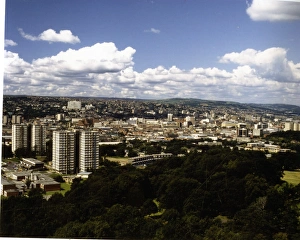 <b class=qtipBold><figcaption>Elevated View of Sheffield</figcaption></b><br>Sheffield City Archives co Media Storehouse Buildings and streets<br><em>© Sheffield City Council</em> Elevated View of Sheffield