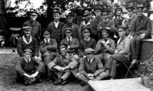 Group of New Zealand Patients including Admiral Mullers son (marked with an X) who was killed in France Group of New Zealand Patients including Admiral Mullers son (marked with an X) who was killed in France