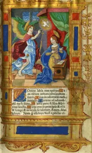 Illustration from the Paris Book of Hours, 1525 Illustration from the Paris Book of Hours, 1525