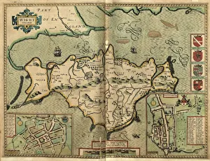john speeds map isle wight 1611 Trending Item 1