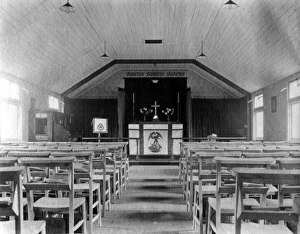 Little Chapel, 3rd Northern General Base Hospital, Broomhall, World War I Little Chapel, 3rd Northern General Base Hospital, Broomhall, World War I