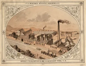 Machen Miller and Machen, Wadsley Bridge Steelworks, Baxter Road/Fox Hill Road , , 1858 Machen Miller and Machen, Wadsley Bridge Steelworks, Baxter Road/Fox Hill Road , , 1858