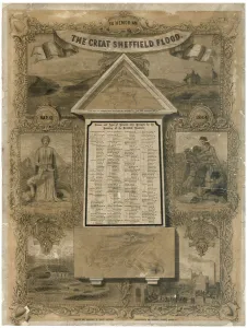 In Memoriam : the Great Sheffield Flood - names and ages of persons who perished by the bursting of the Bradfield In Memoriam : the Great Sheffield Flood - names and ages of persons who perished by the bursting of the Bradfield