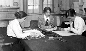 The Back Office, 3rd Northern General Hospital, World War I The Back Office, 3rd Northern General Hospital, World War I