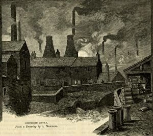 Sheffield Smoke from a drawing by A. Morrow, 1884