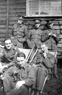 Snap at lunchtime, most probably at 3rd Northern General Base Hospital, Broomhall, World War I Snap at lunchtime, most probably at 3rd Northern General Base Hospital, Broomhall, World War I